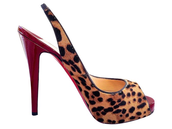 leopard print louboutins