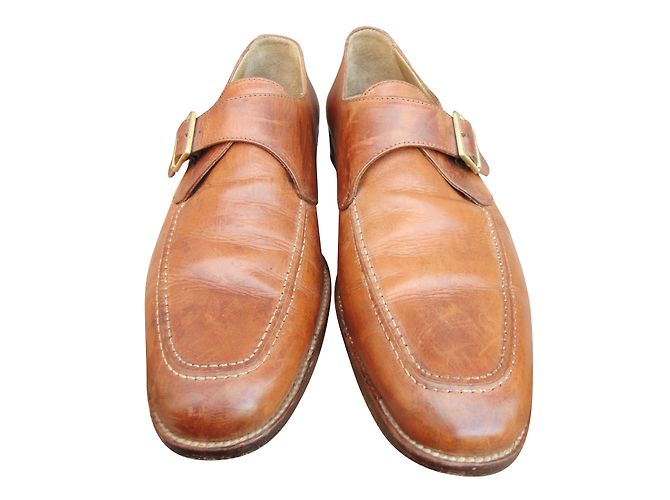 Chaussures Gucci en cuir marron clair