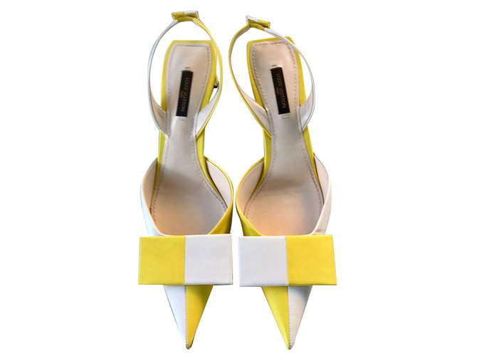 Louis Vuitton Runway Yellow Leather  ref.41626
