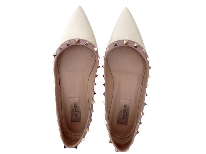 cream colored flats