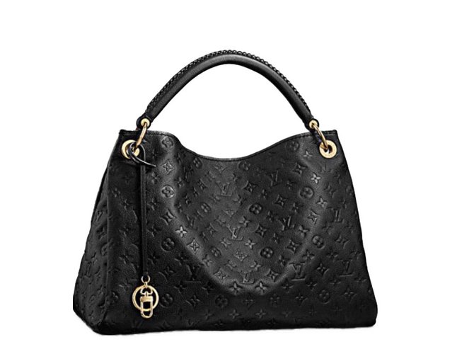 Louis Vuitton Artsy Black Leather  ref.41795
