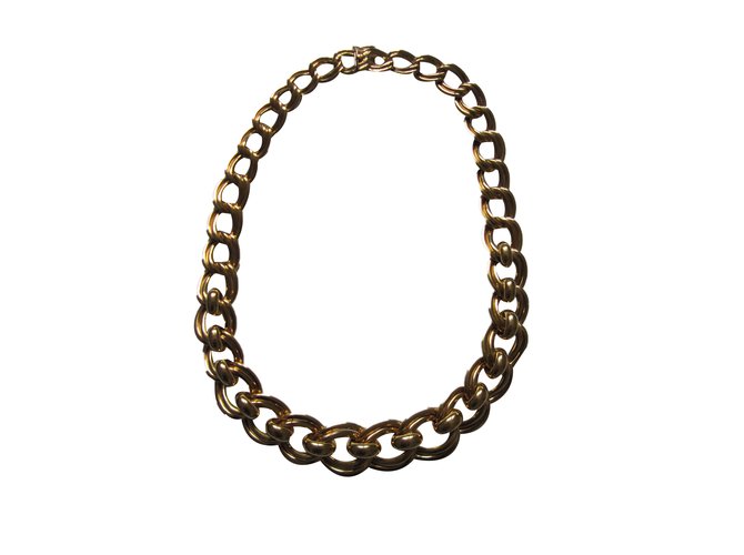 inconnue Yellow gold Necklace Golden  ref.41843