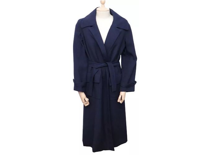 Hermès Impermeabili Blu navy