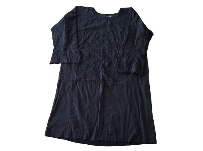 Isabel Marant Dresses Black Cotton  ref.41877