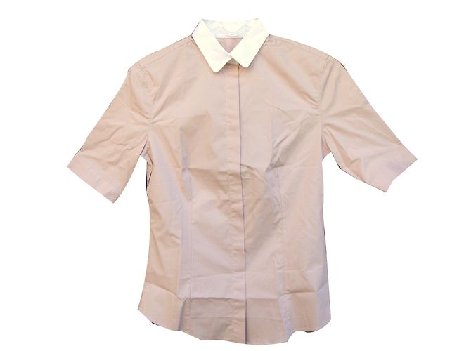 Camicia Paul Smith Black Label Rosa e Bianca in Cotone