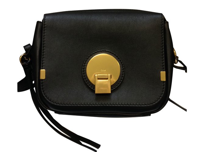 Chloé Handtaschen Schwarz Leder  ref.42001