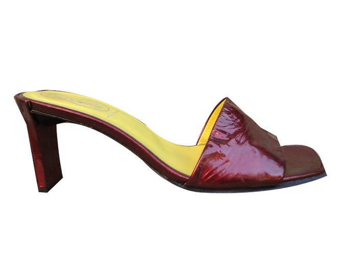 Free Lance Mules Red Patent leather  ref.42060