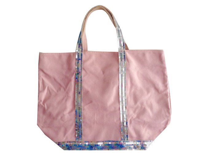 Vanessa Bruno Handbags Pink Cotton  ref.42074