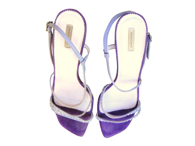 Jaime Mascaro Sandals Purple Leather  ref.42239