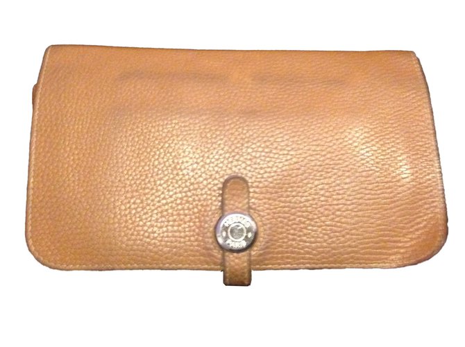 Hermès Hermes Dogon Wallet Brown Leather  ref.42309