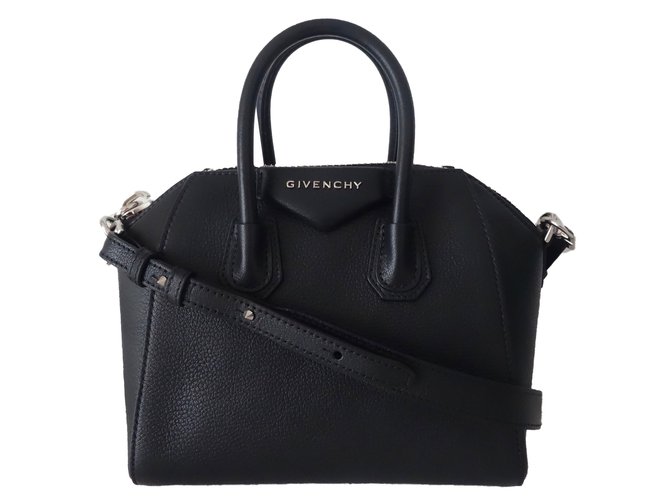Givenchy Handtaschen Schwarz Leder  ref.42328