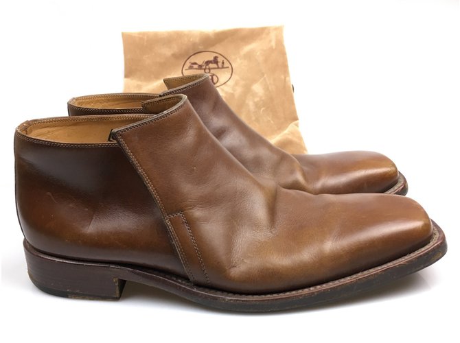 Hermès Boots Brown