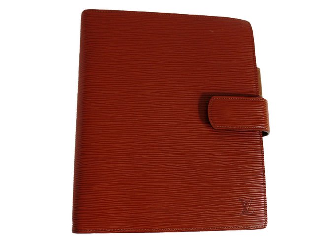 Louis Vuitton Purses, wallets, cases Caramel Leather  ref.42389
