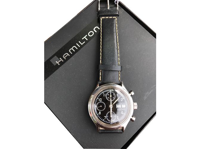 Autre Marque Relógios Hamilton Automatic Prata