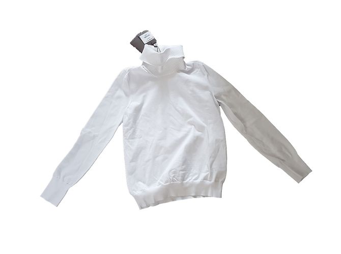 Louis Vuitton pull col roulé Blanc
