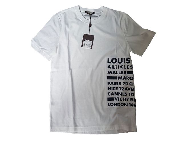 Louis Vuitton Tee Blanco