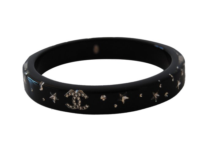 Chanel Bracelet Black Resin  ref.42520