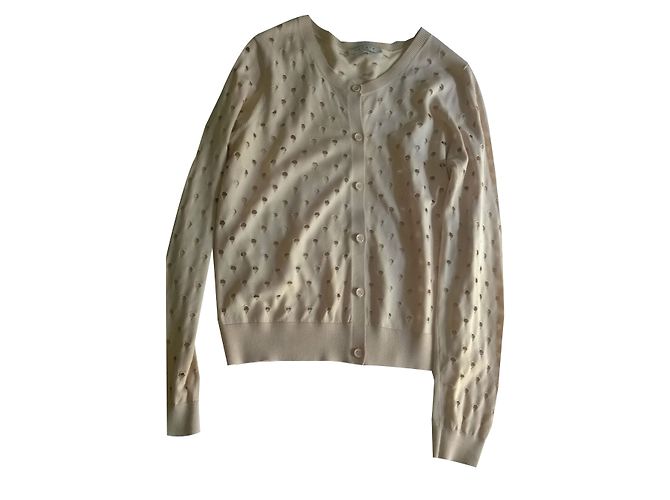 Sandro Strickjacke Flesh Viscose Fleisch 