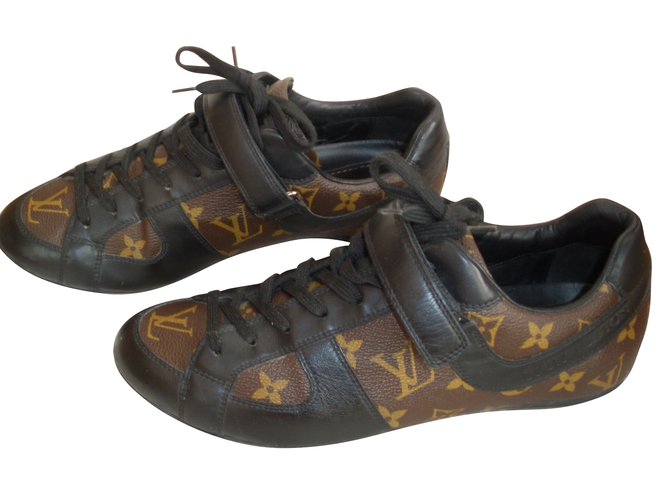 Louis Vuitton zapatillas Multicolor Lienzo  ref.42578