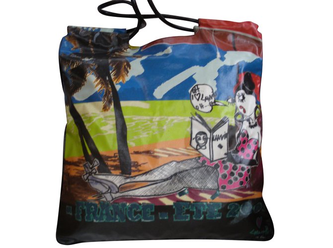 Lanvin Handbags Multiple colors Plastic  ref.42579