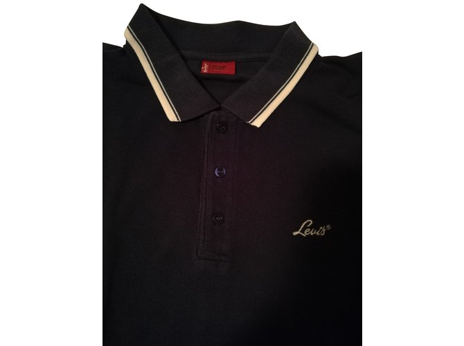 Levi's Polos Blue Cotton  ref.42600