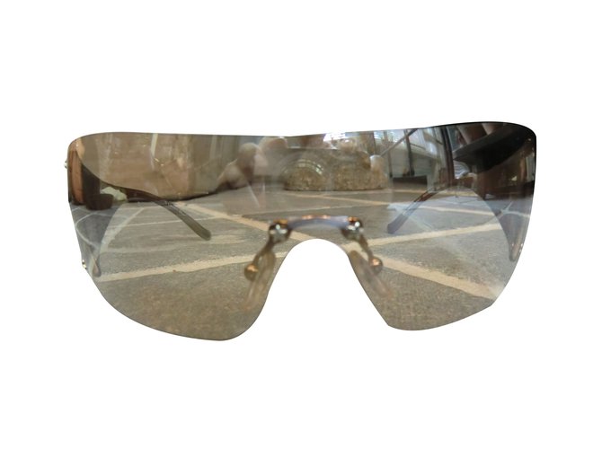 Dior Sunglasses Brown Plastic  ref.42643