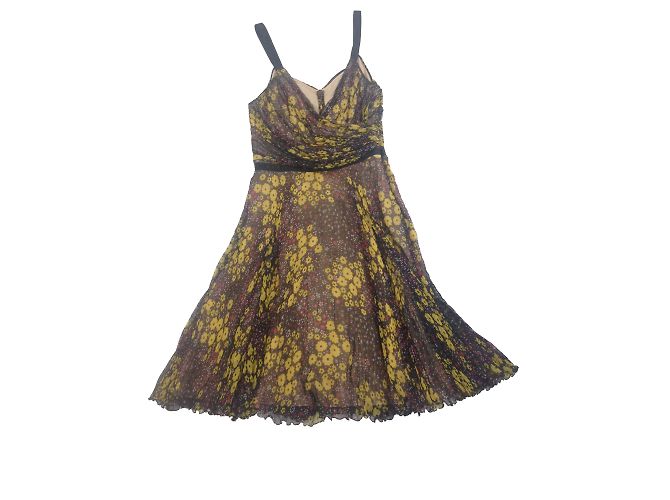 Vestido de seda La Perla Multicolor