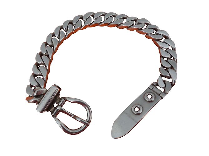 Hermès Bracciale HERMES SELLIER Argento Argento
