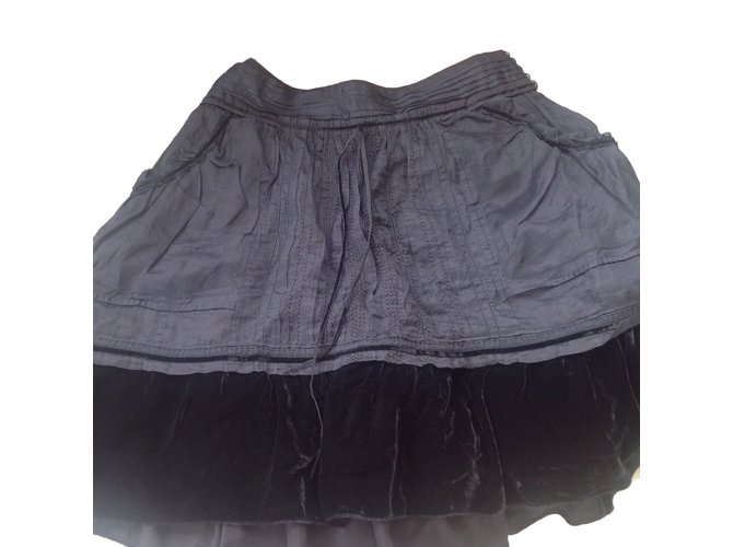 Louis Vuitton Skirts Black Cotton  ref.42802