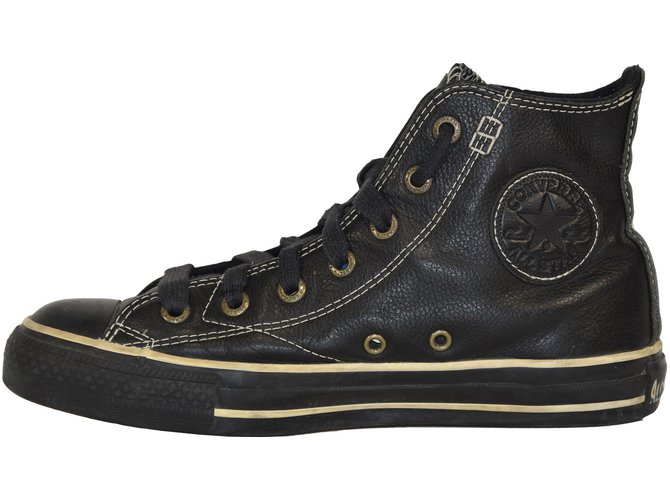 Sneakers CONVERSE CHUCK TAYLOR ALL STAR HIGH CUIR T.38 UK 5.5