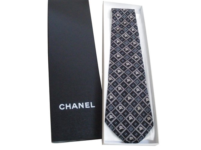 Chanel Cravatte Multicolore Seta