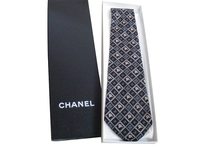 Chanel Cravates Multicolore