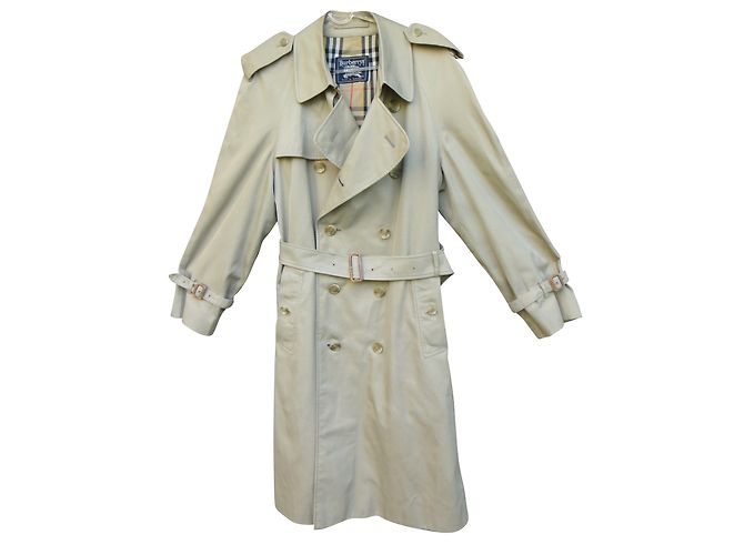 Burberry Capispalla per uomo Beige Cotone Poliestere