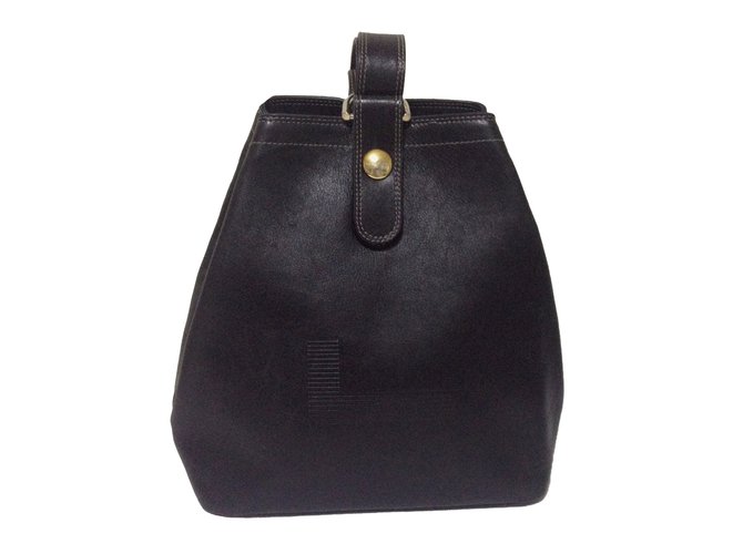 Lancel Handbags Black Leather  ref.43037