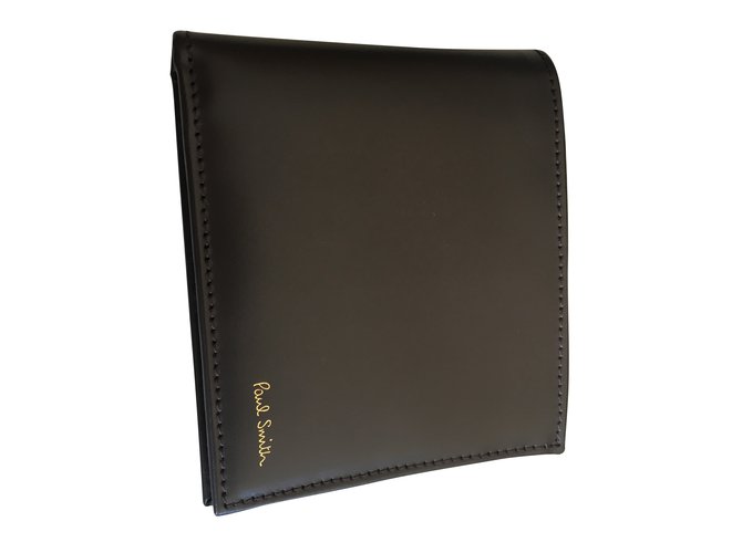 Paul Smith Wallet Brown Leather  ref.43866