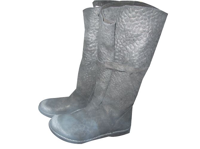 Autre Marque Papucei Lucia Lederstiefel Schwarz