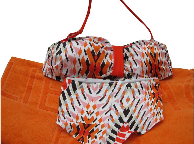 Autre Marque Swimwear Orange Polyamide  ref.44042