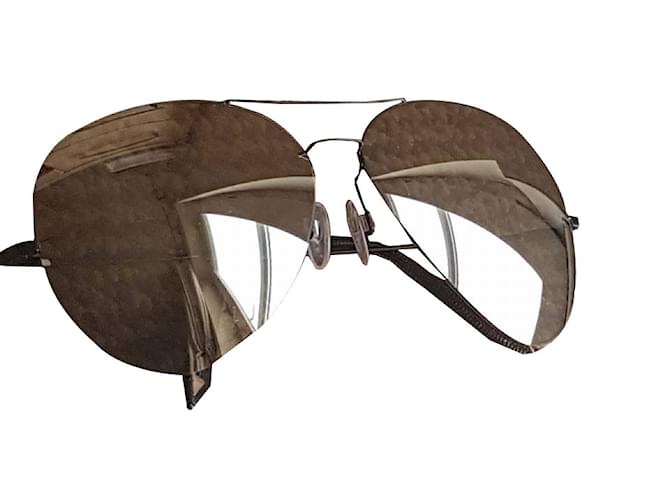 Victoria Beckham Aviator Sunglasses Metallic  ref.44148