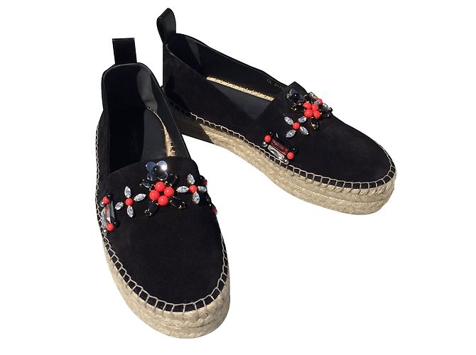 Louis Vuitton Espadrilles Black