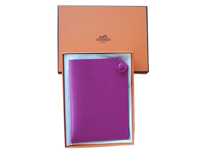 Hermès Monederos tarmac Rosa