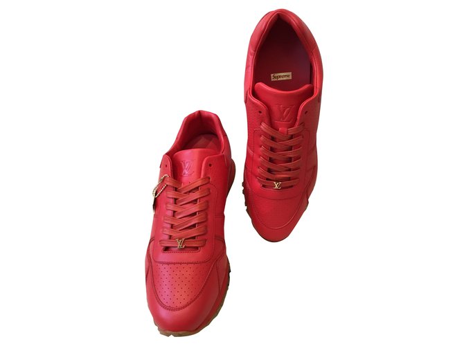 pink and red louis vuitton shoes