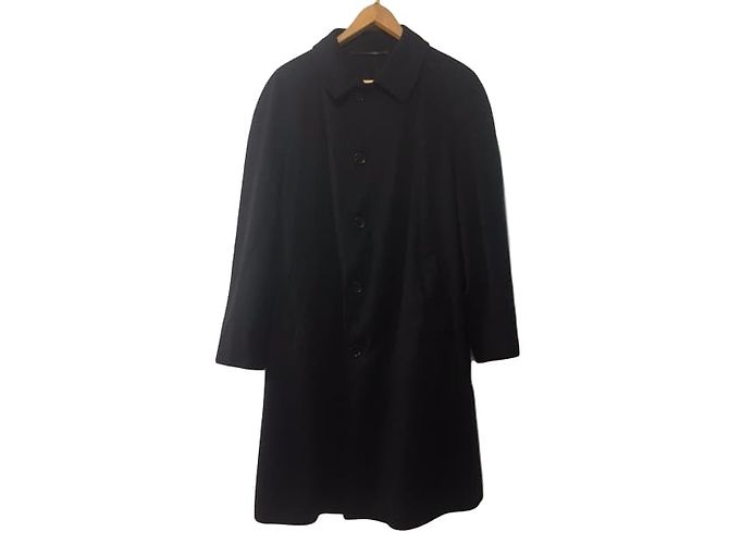 Autre Marque Abrigo oversize de cachemira gris antracita