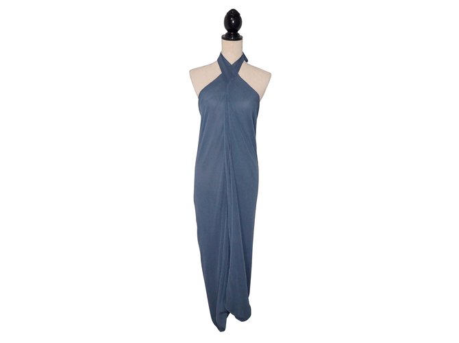 La Perla Dresses Blue Silk  ref.44466