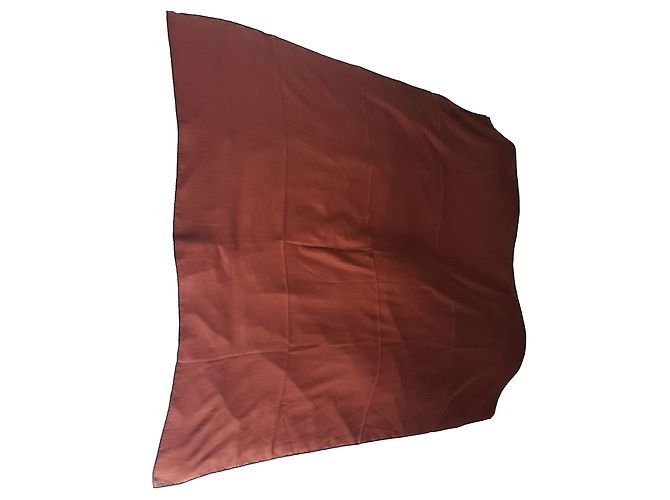 Hermès Uomini Shawn Marrone scuro Cachemire