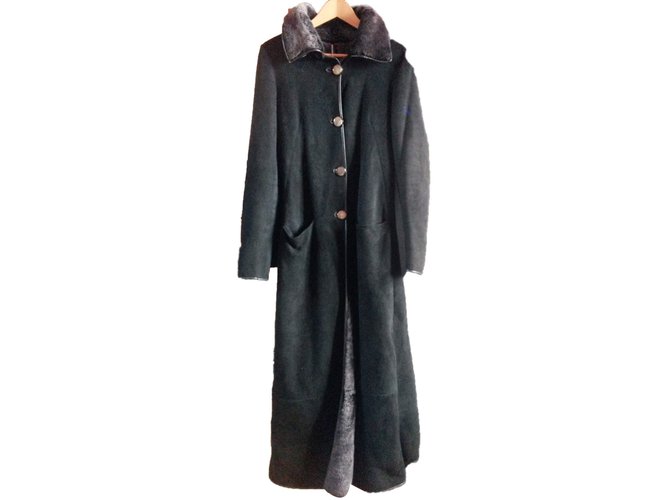 Jitrois Coat Grey Lambskin  ref.44557