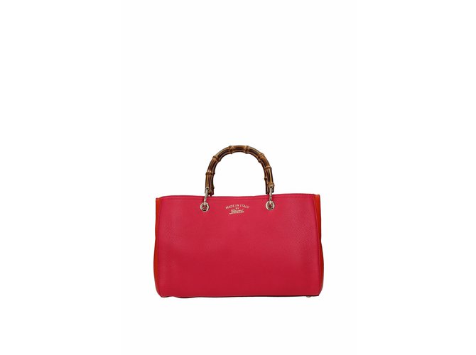 Gucci Handbag Pink Leather  ref.44611