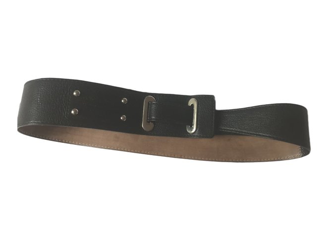 Dolce & Gabbana Belts Black Leather  ref.44676