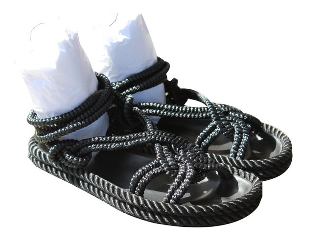 Isabel Marant Sandals Black Rope  ref.44684