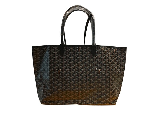 Saint Louis Goyard Handbags Black Leather ref.44685 - Joli Closet