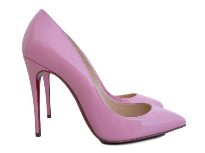 Christian Louboutin Pigalle Follies Pink Leather Patent leather  ref.44694